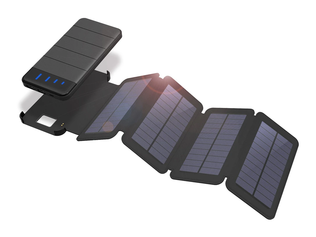 Folding Removable Solar Power Bank