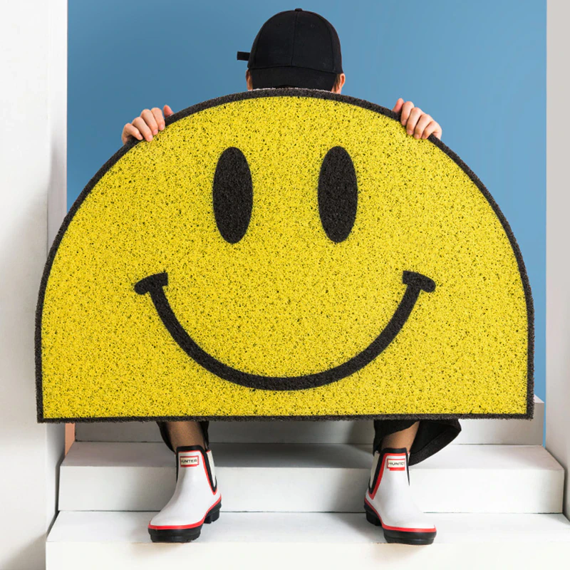 Smiley Face Door Mat