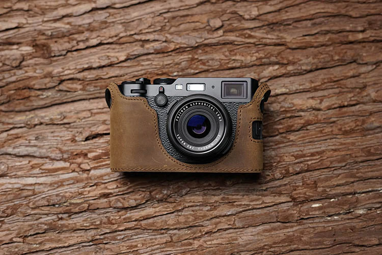 Genuine Leather Camera Case for FujiFilm
