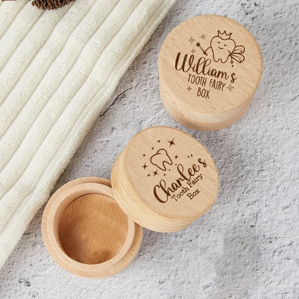 Personalized Engraved Tooth Keeper