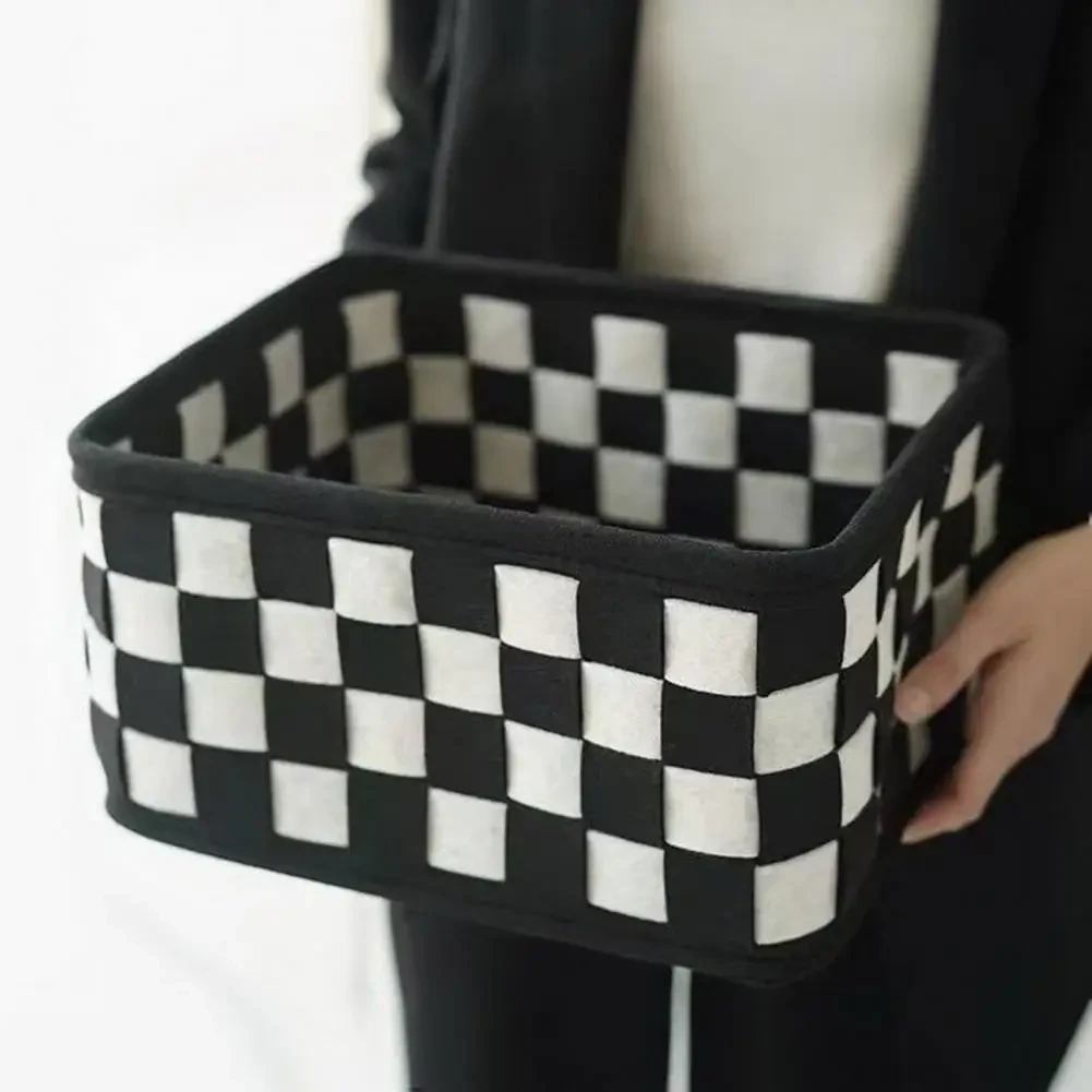 Checkerboard Felt Organizer