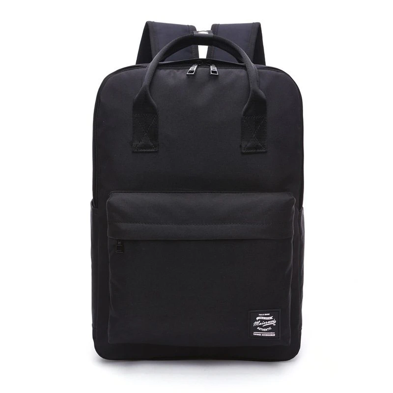 Large Black Laptop Sleeve Backpack