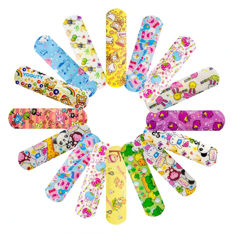 Cartoon Waterproof Band-Aids