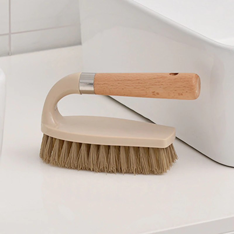 Wood Handle Scrubbing Brush