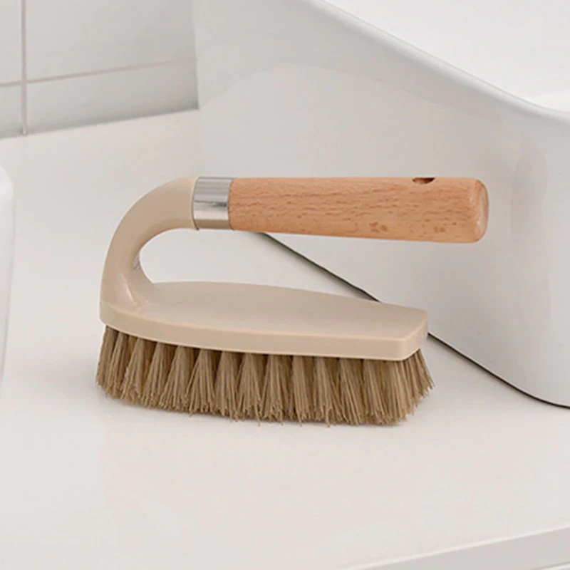 Wood Handle Scrubbing Brush