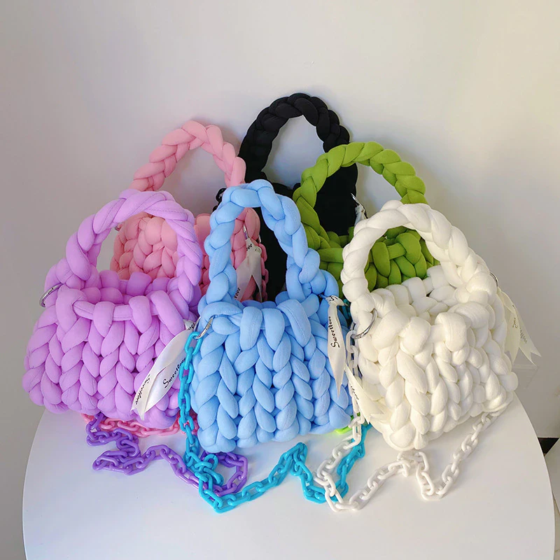 Chunky Knitted Handbag