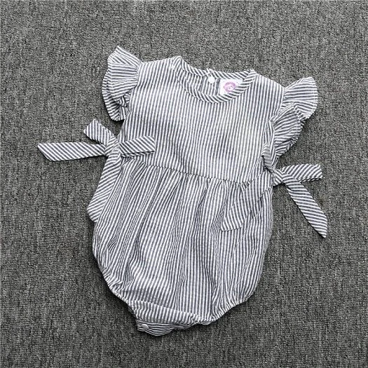Pinstriped Romper