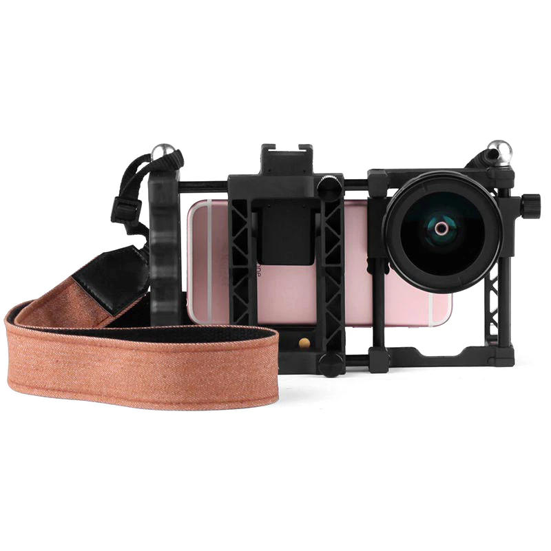 Smart Phone Lens Mount Handle