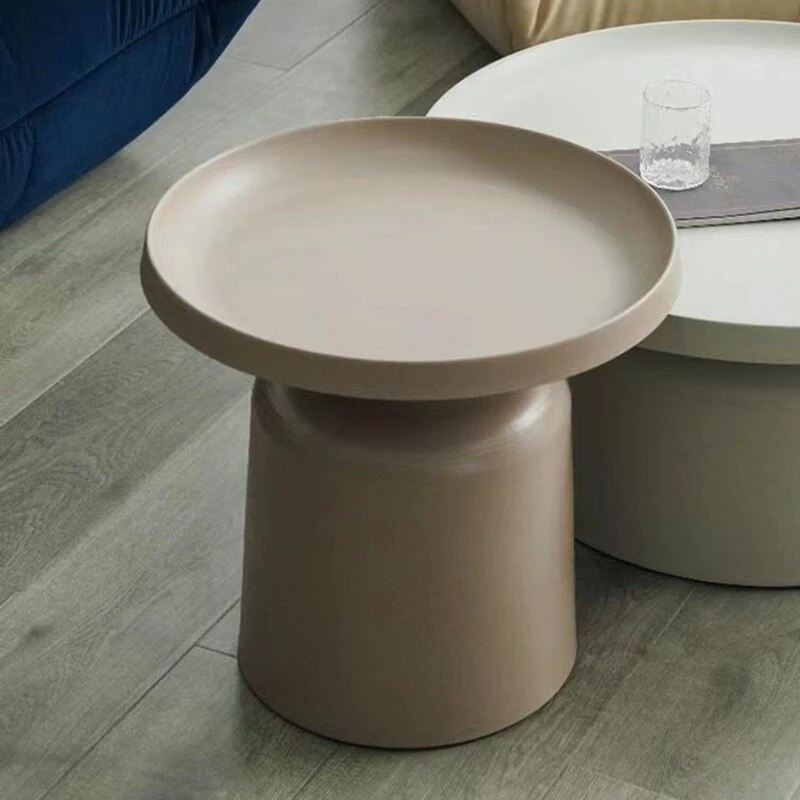 Round Metal Accent Table