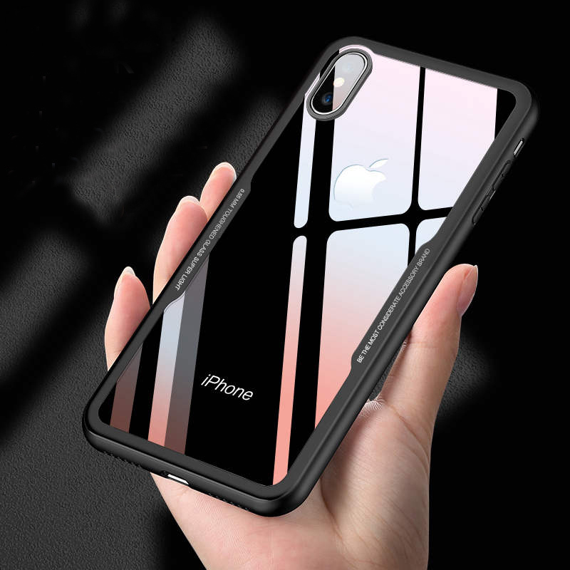 Tempered Glass iPhone Case