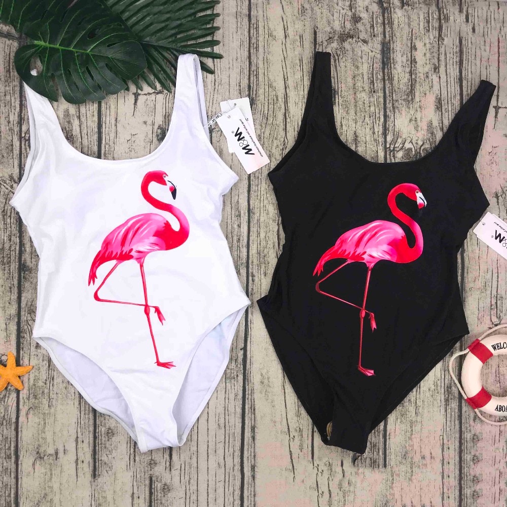 Flamingo One Piece Swimsuit