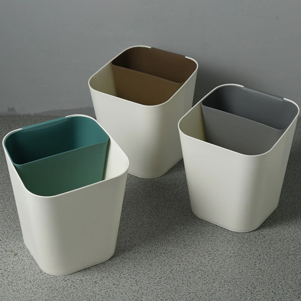 Minimal Plastic Rubbish Bin