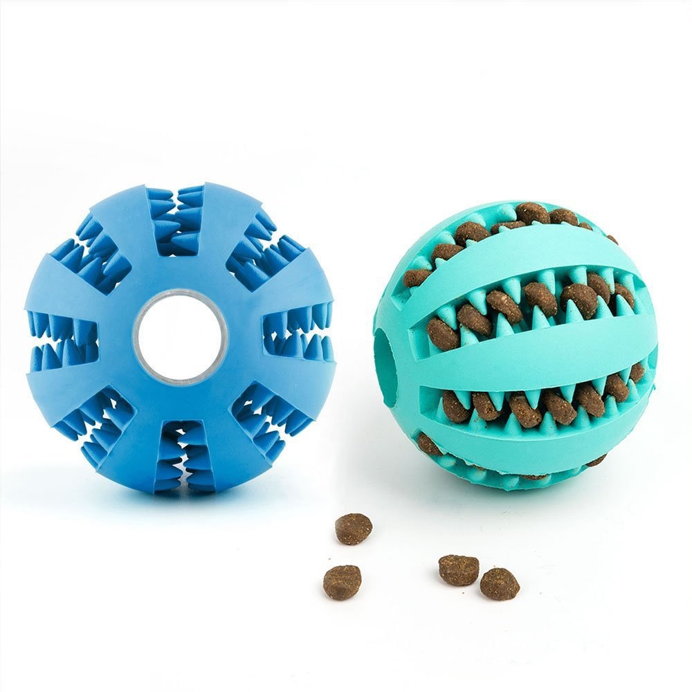 Dog Rubber Treat Ball