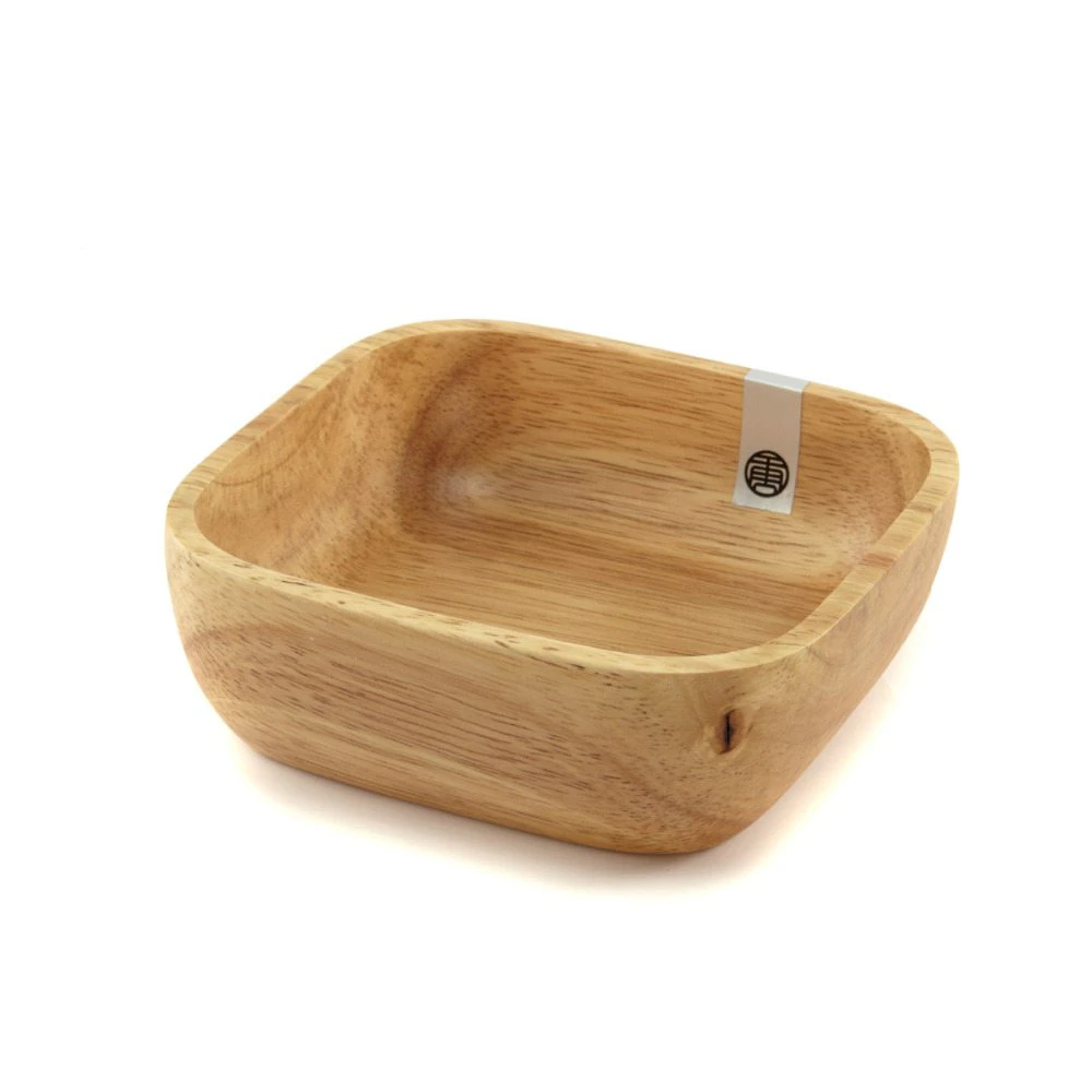 Square Wooden Bowl