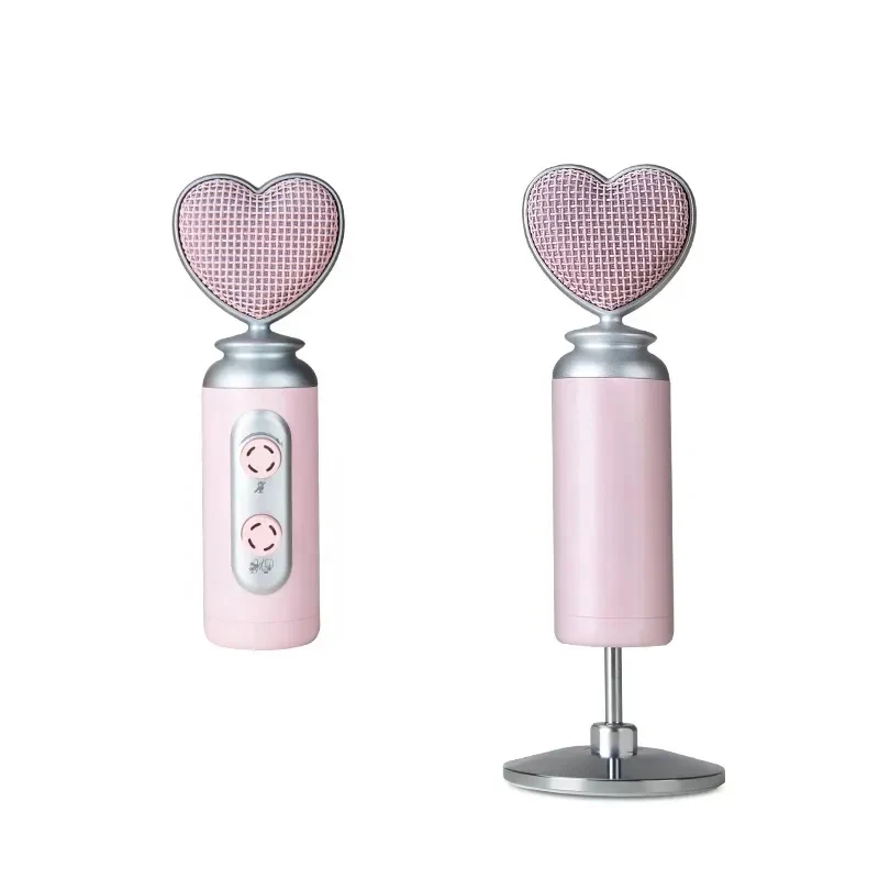 Pink Heart USB Mic