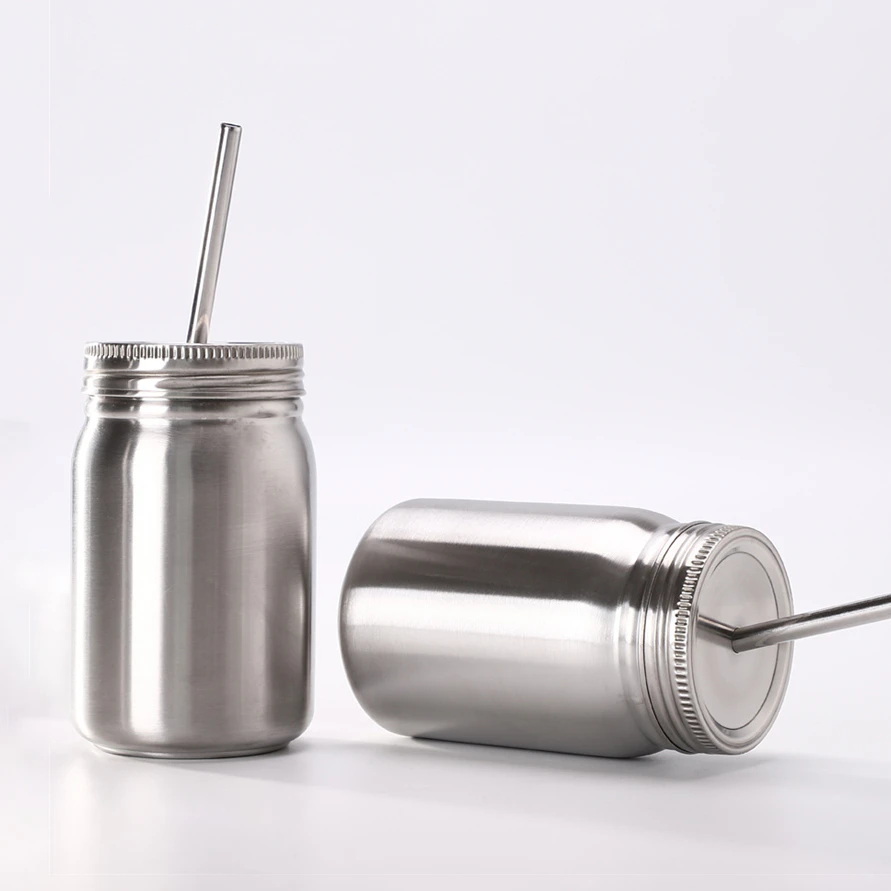 Stainless Steel Mason Jar Smoothie Cup