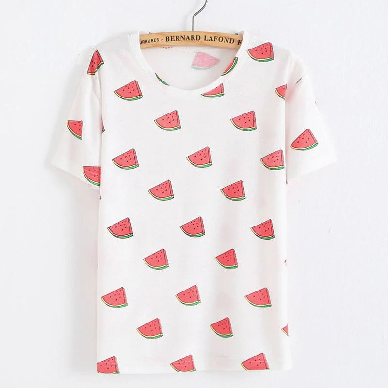 Women's Watermelon O-Neck Tee