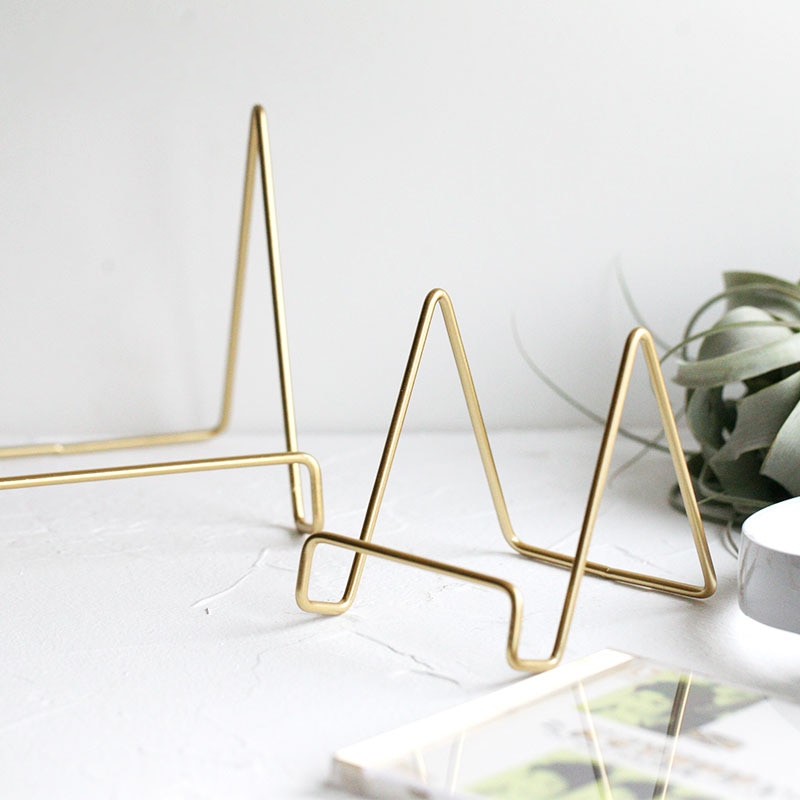 Gold Kitchen Recipe Holder