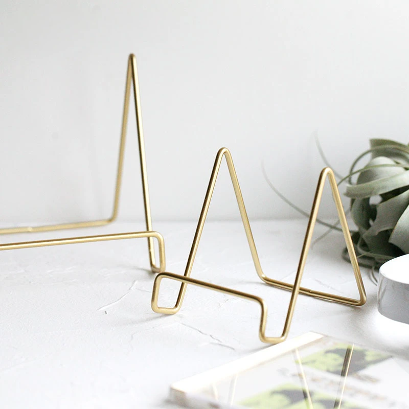 Gold Kitchen Recipe Holder