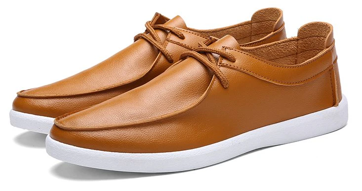 Mens Tan Leather Moccasins