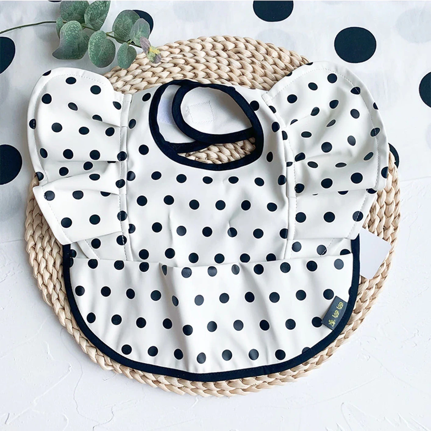 Spotted Angel Waterproof Bib