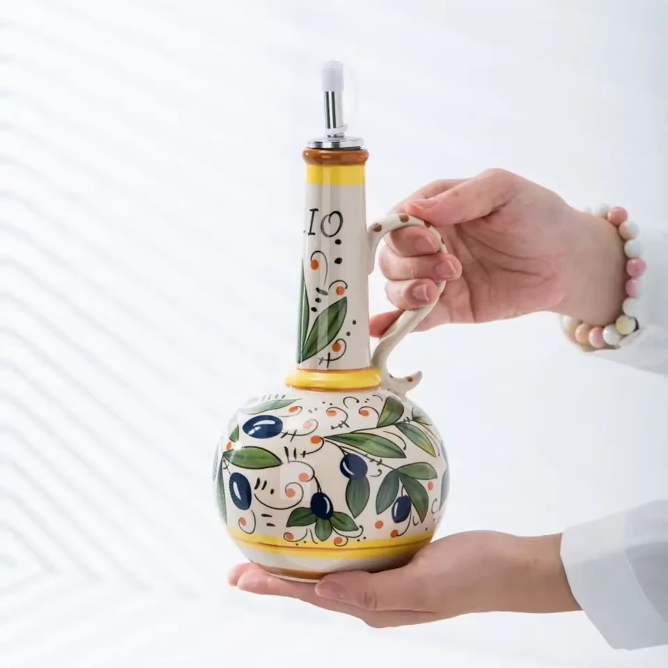 Ceramic Vinegar Bottle