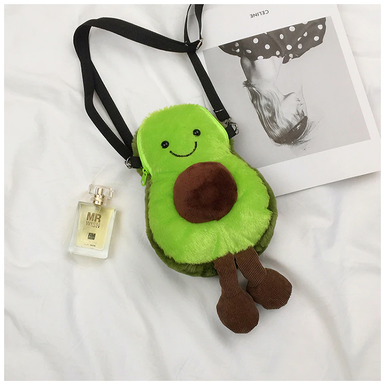 Plush Cute Avo Crossbody Bag