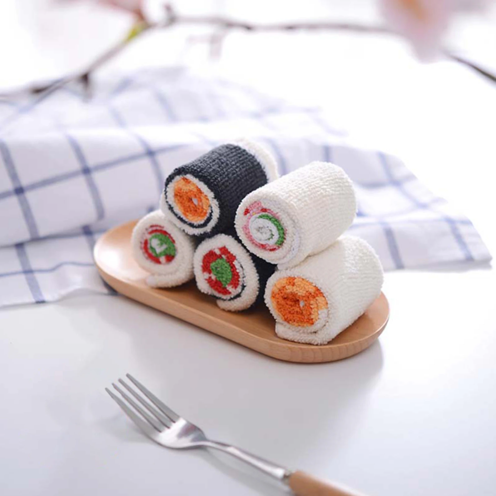 Sushi Roll Dish Cloths