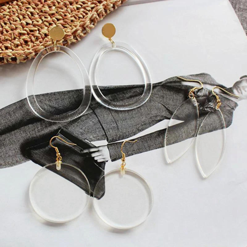 Acetate Drop Earrings