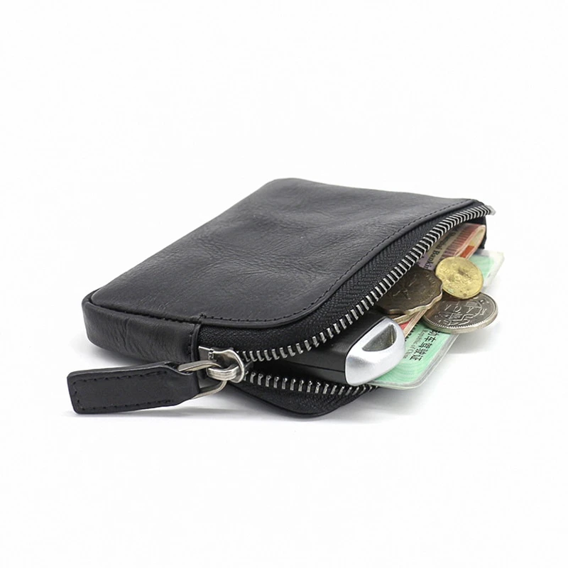 Leather Zip Wallet