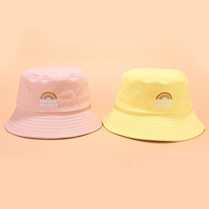 Pastel Positivity Bucket Hat