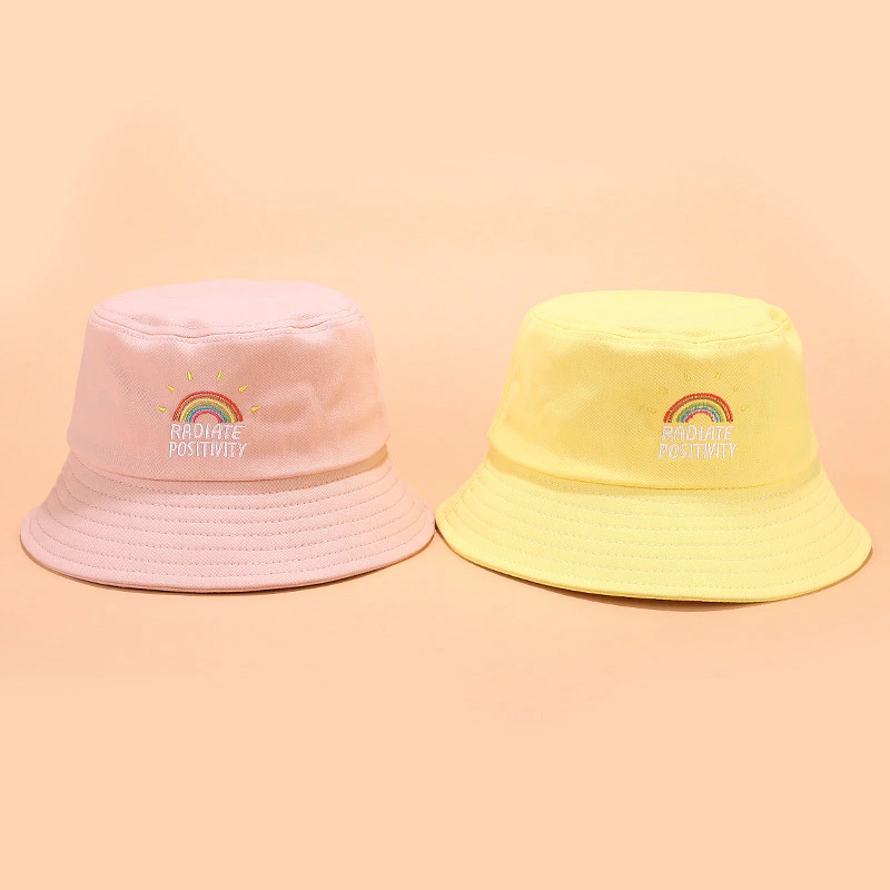 Pastel Positivity Bucket Hat