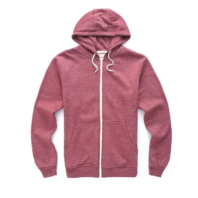 Zip Up Hooded Sweatshirt