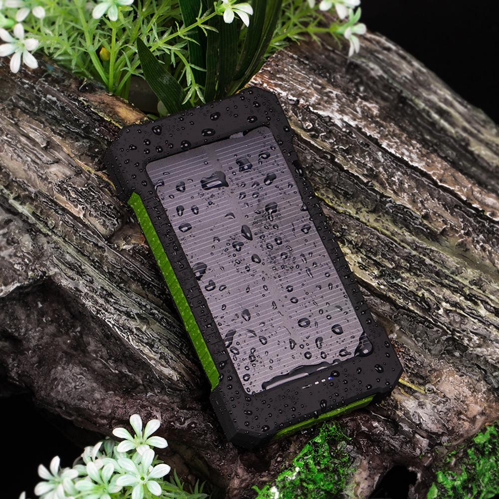 Rugged Solar Power Bank Charger