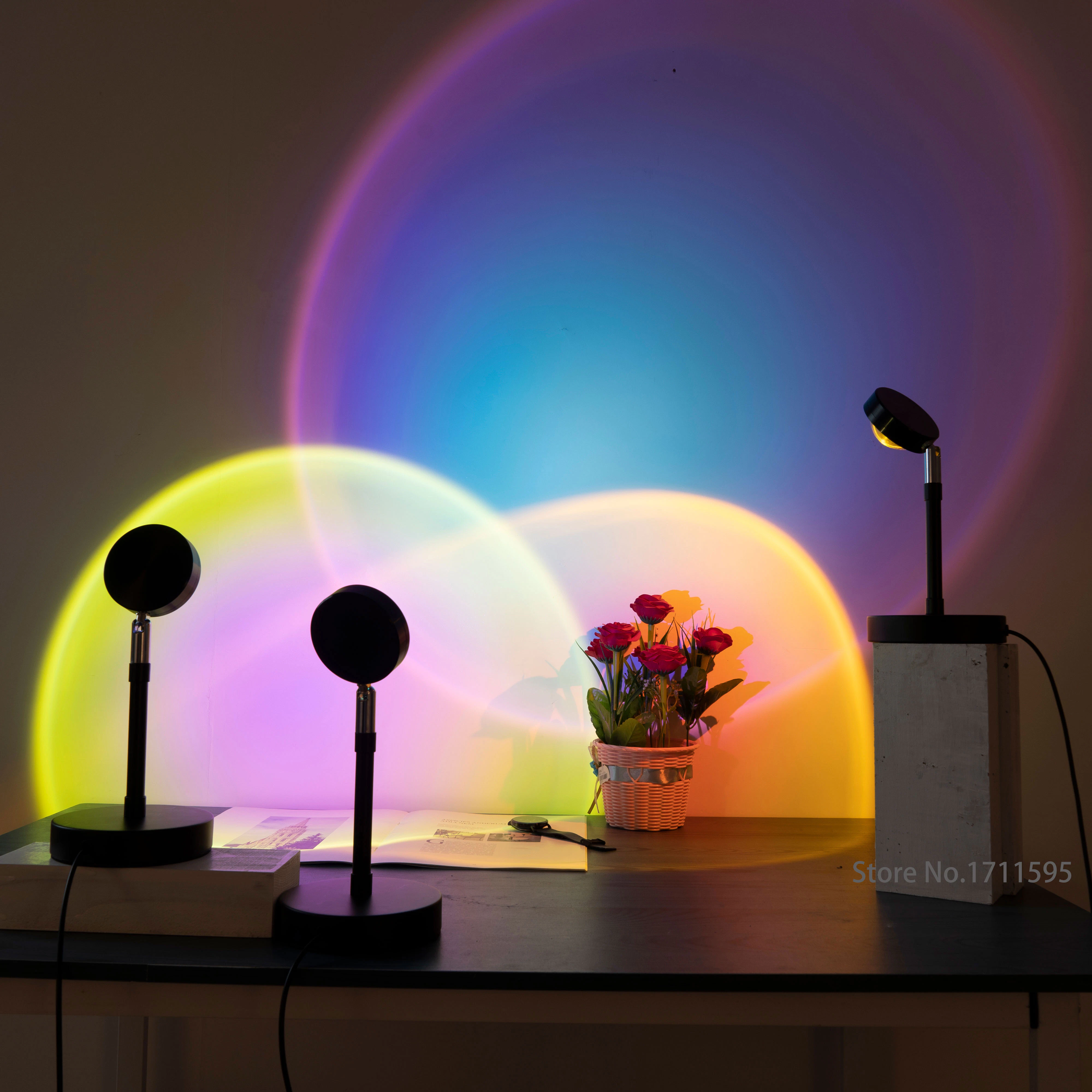 Sunset Gradient LED Projector