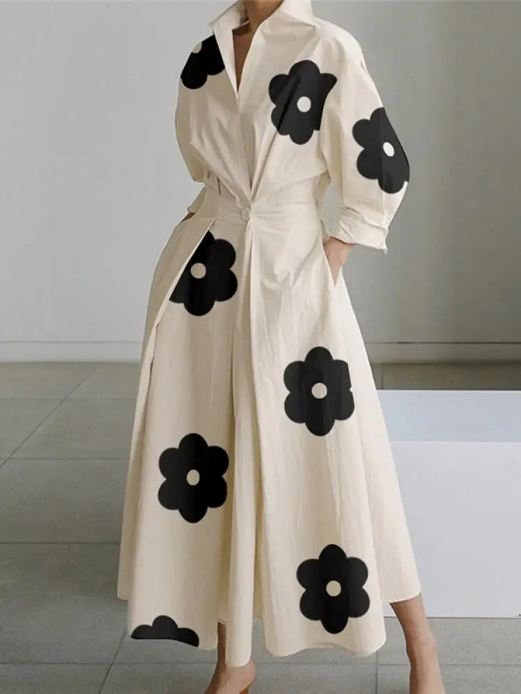 Floral Trench Coat
