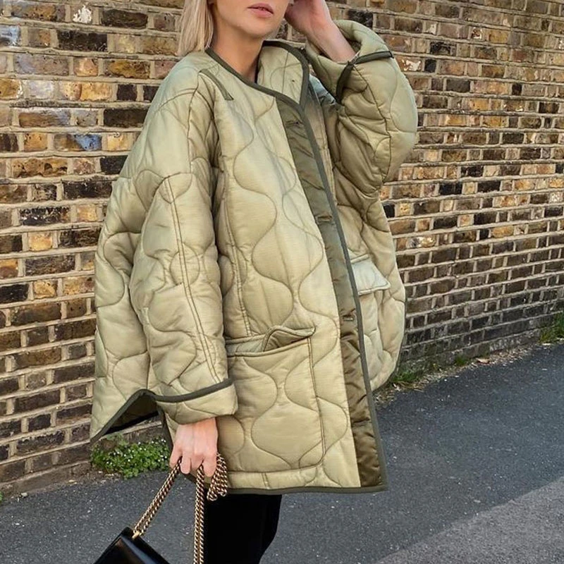 Oversized Quilted Jacket