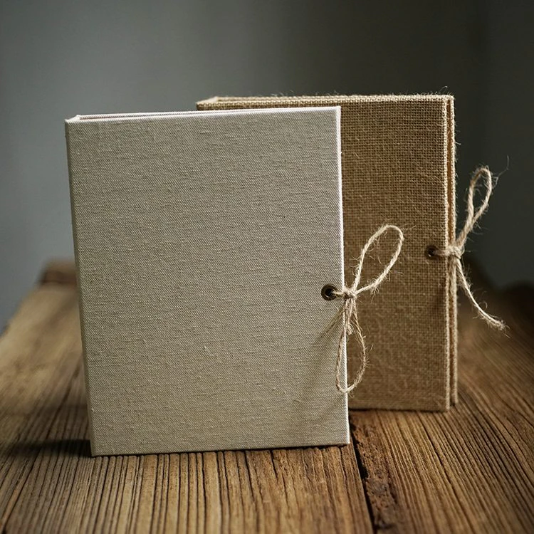Brushed Burlap Craft Notebook