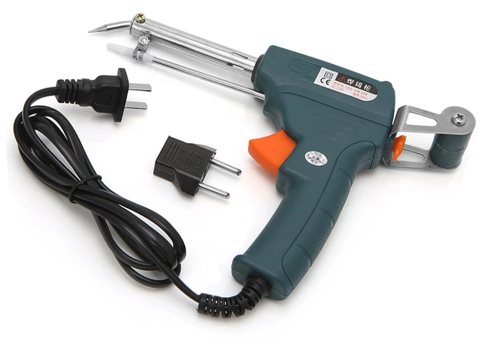 Solder Gun With Dispense Roller