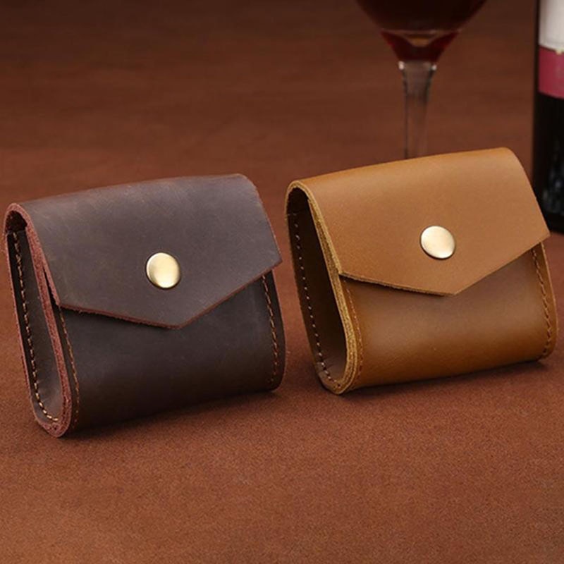 Mini Leather Coin Pouch