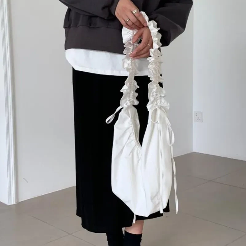 Pleated Shoulder Bag