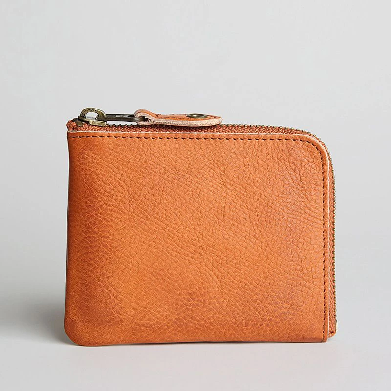 Leather Zip Wallet