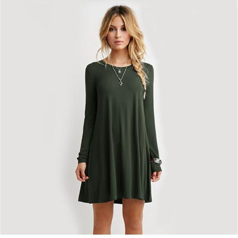 Loose Sweater Dress