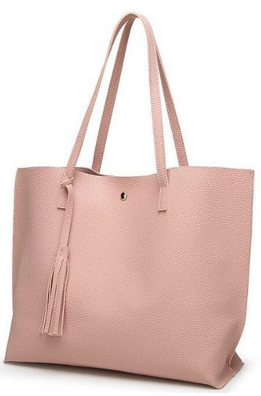 Womens Tassel Tote Bag