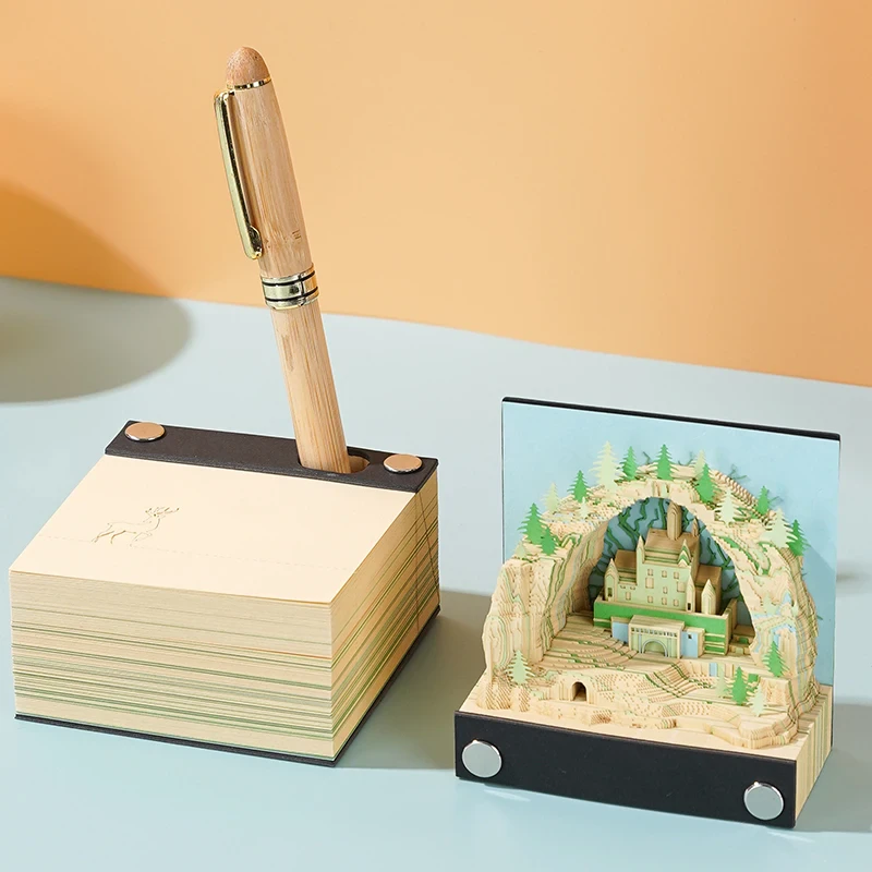 3D Art Memo Pad