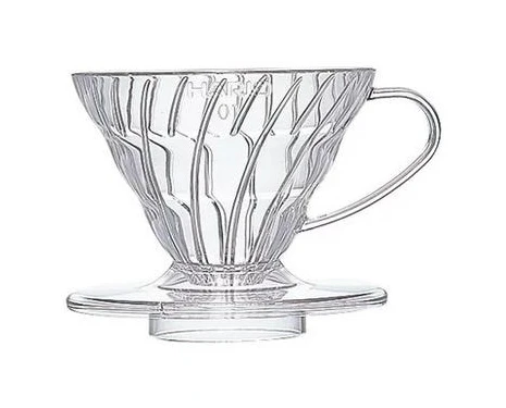 Clear Perspex V60 Coffee Dripper