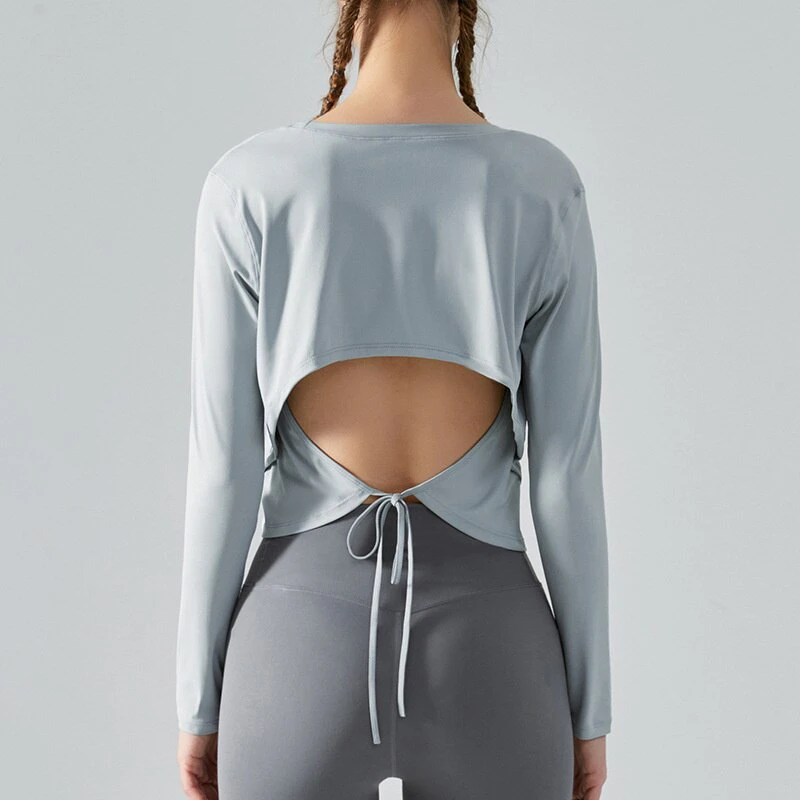 Tie Back Yoga Top