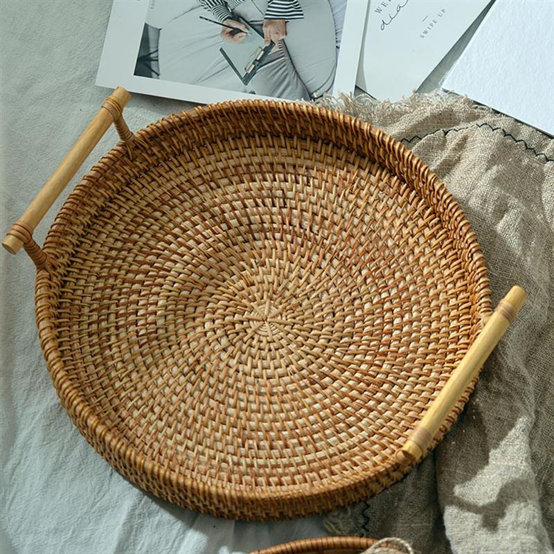 Rattan Serving Tray