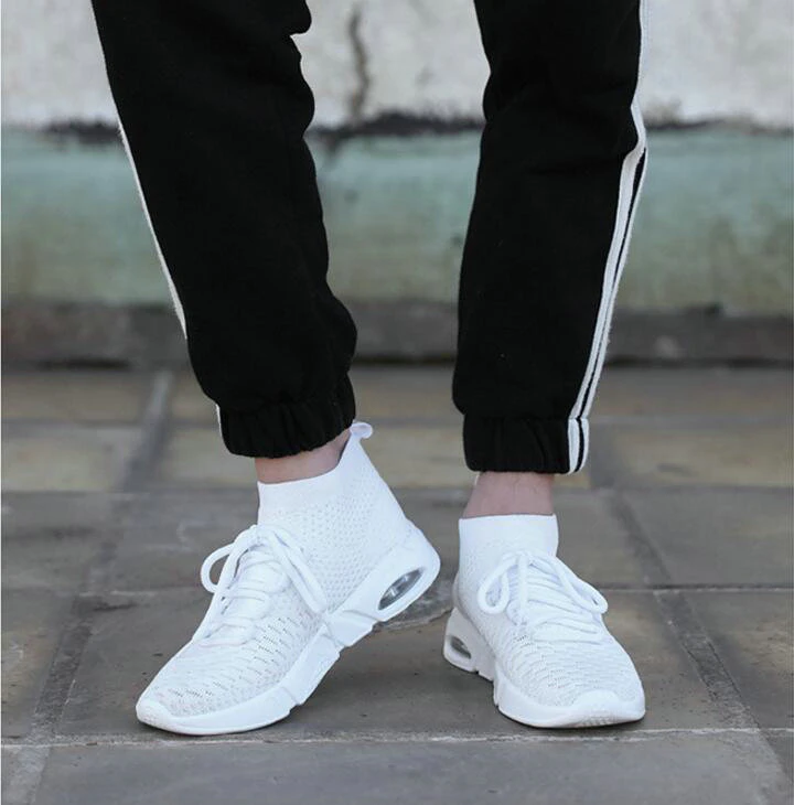 High Top Mesh Air Sneakers