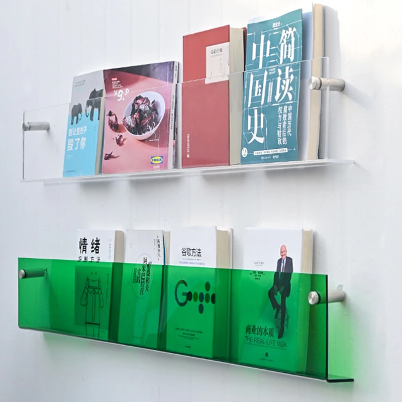 Acrylic Wall Book Shelf
